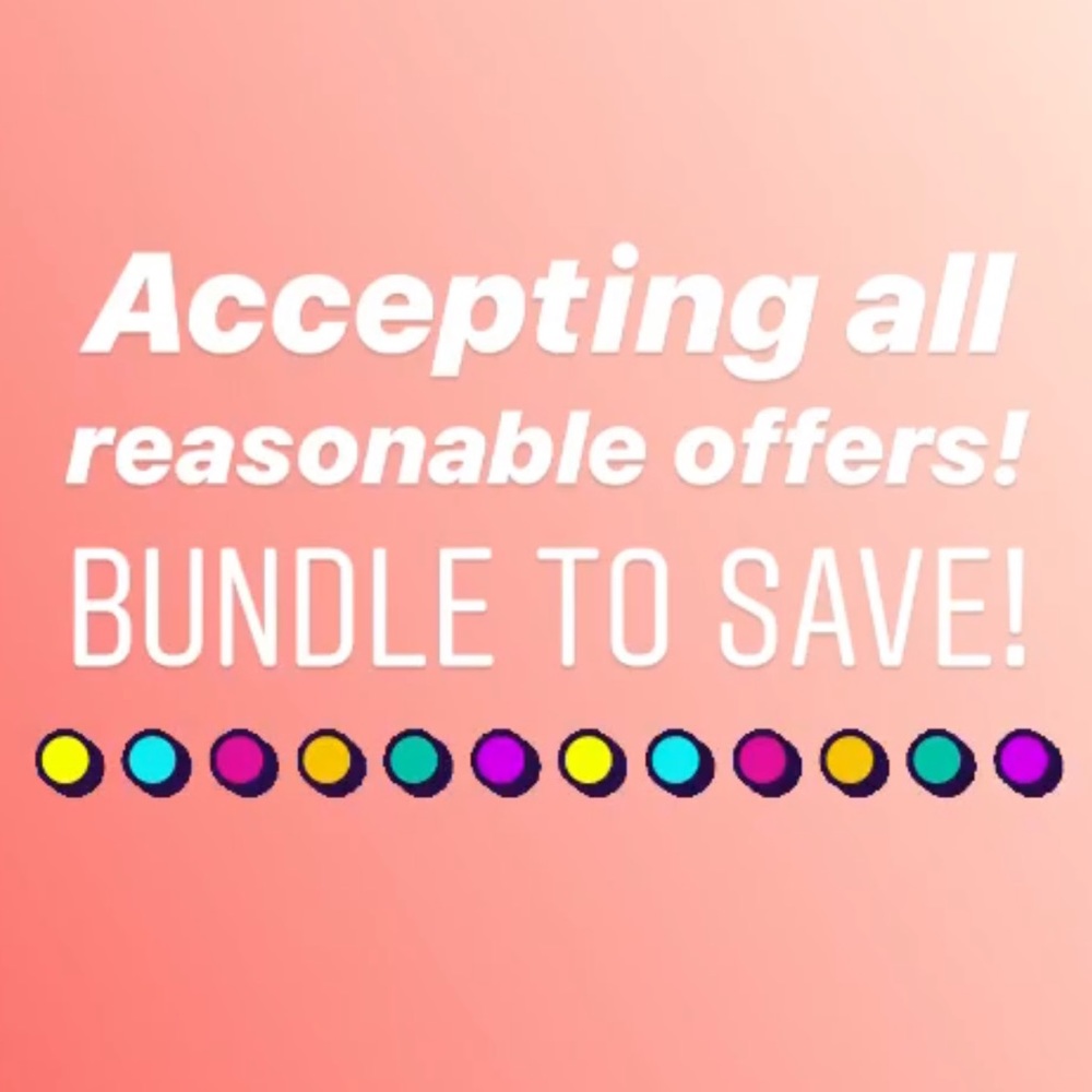 Accepting all offers! 🥳